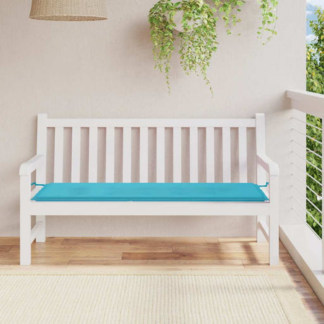 Vidaxx Gartenbankauflage 150x50x4 cm Oxford-Stoff türkis