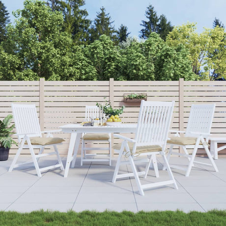 VidaXL Palettenkissen 4 Stück 50x50x7 cm Oxford-Stoff Beige