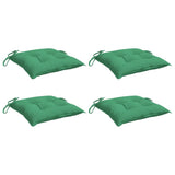 VidaXL Palettenkissen 4 Stück 50x50x7 cm Oxford-Stoff grün