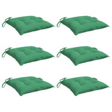 Vidaxx Palettenkissen 6 Stück 50x50x7 cm Oxford-Stoff grün
