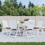 VidaXL Palettenkissen 6 Stück 50x50x7 cm Oxford-Stoff Taupe