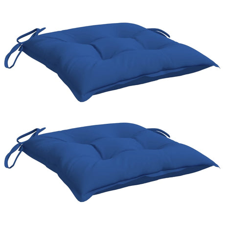 Vidaxx Palettenkissen 2 Stück 50x50x7 cm Oxford-Stoff blau