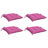 VidaXL Stuhlkissen 4 Stück 50x50x7 cm Oxford-Stoff rosa