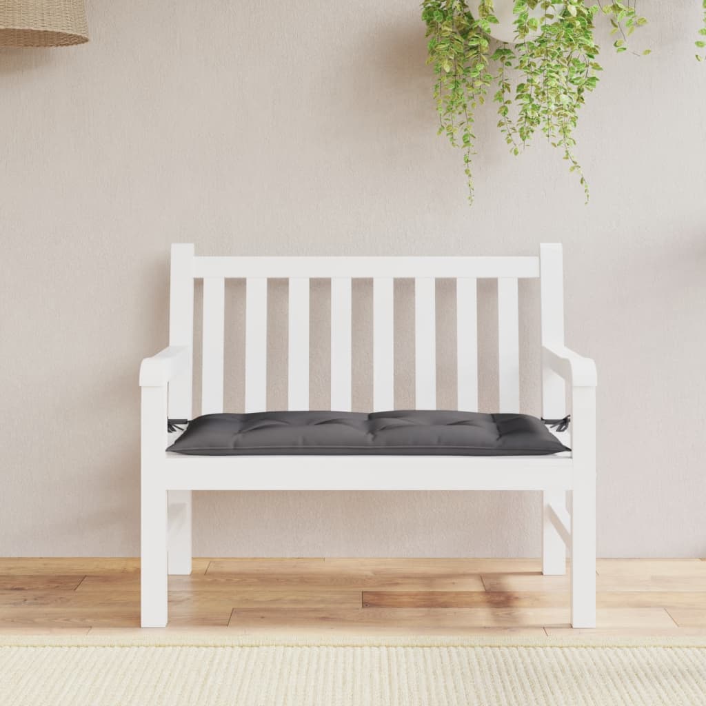 Vidaxx Gartenbankauflage 100x50x7 cm Oxford-Stoff anthrazit