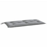 VidaXL Gartenbankauflage 100x50x7 cm Oxford-Stoff grau