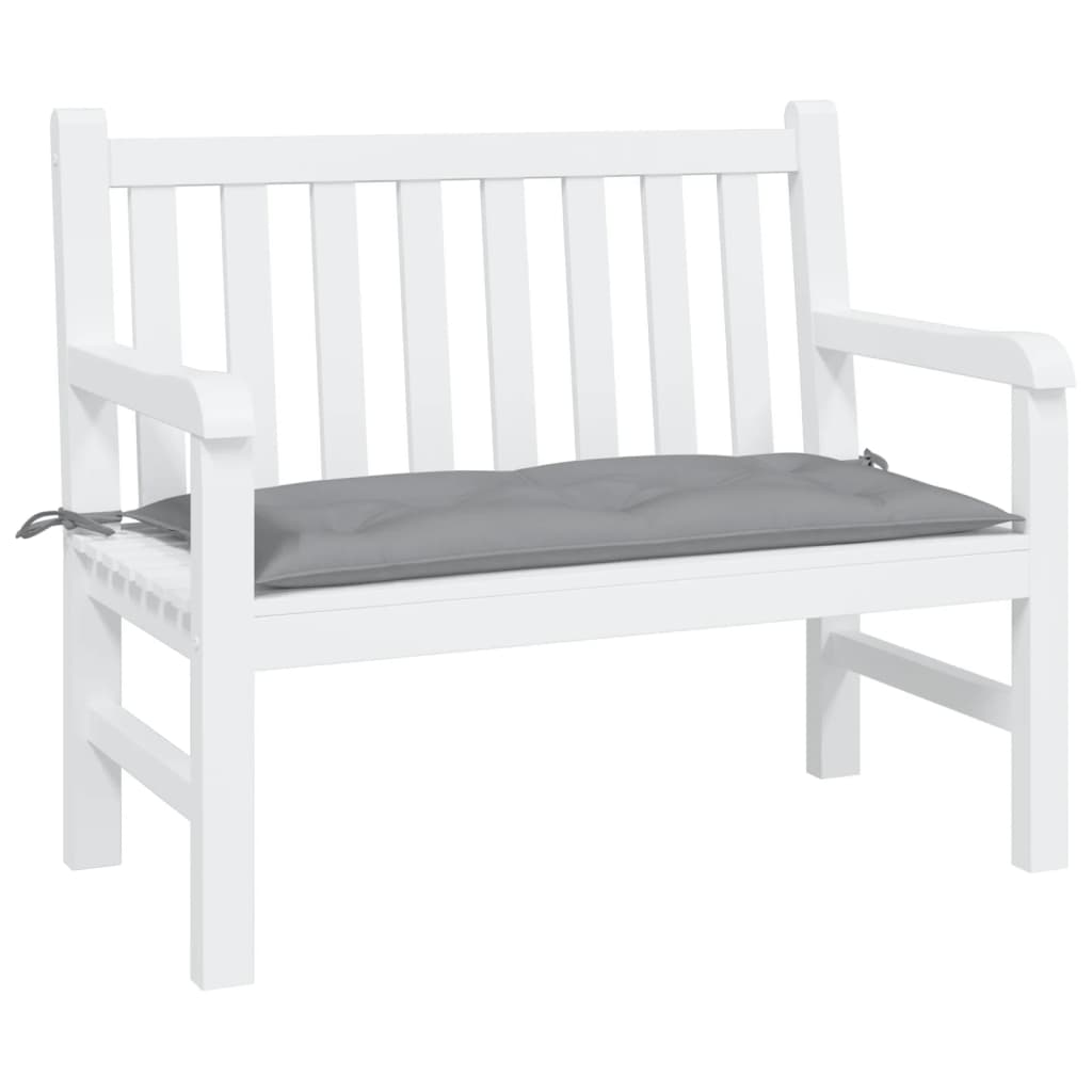 VidaXL Gartenbankauflage 100x50x7 cm Oxford-Stoff grau