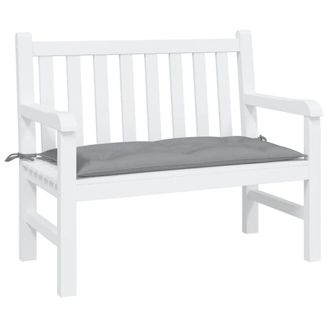 VidaXL Gartenbankauflage 100x50x7 cm Oxford-Stoff grau