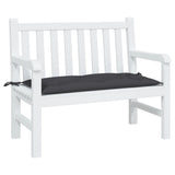 VidaXL Gartenbankauflage 100x50x7 cm Oxford-Stoff schwarz