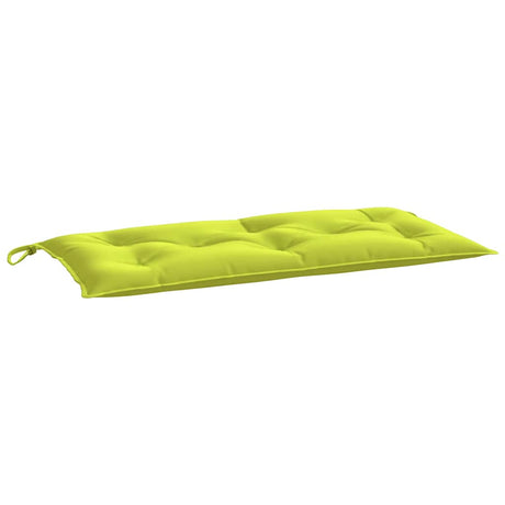 VidaXL Gartenbankauflage 100x50x7 cm Oxford-Stoff hellgrün