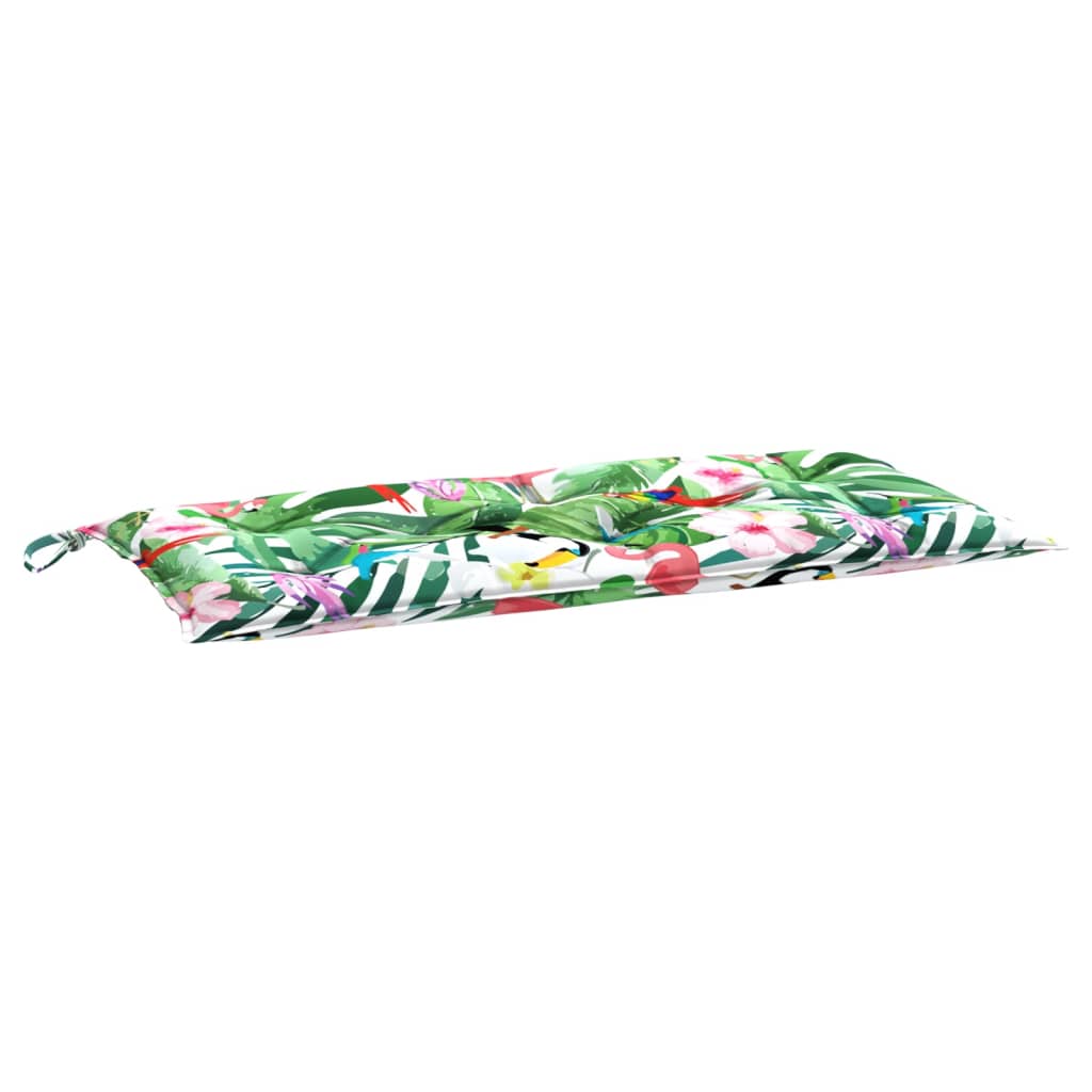 VidaXL Gartenbankauflage 100x50x7 cm Oxford-Stoff mehrfarbig