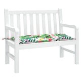 VidaXL Gartenbankauflage 100x50x7 cm Oxford-Stoff mehrfarbig