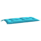 VidaXL Gartenbankauflage 100x50x7 cm Oxford-Stoff türkis