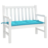VidaXL Gartenbankauflage 100x50x7 cm Oxford-Stoff türkis