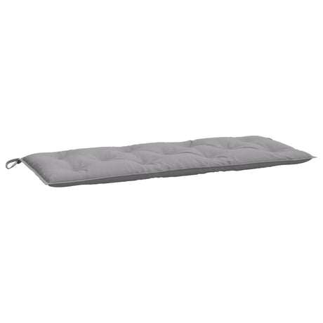 VidaXL Gartenbankauflage 120x50x7 cm Oxford-Stoff grau