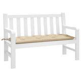 Vidaxx Gartenbankauflage 120x50x7 cm Oxford-Stoff beige
