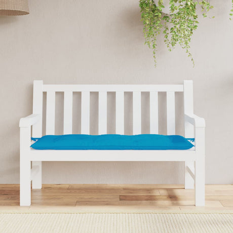 VidaXL Gartenbankauflage 120x50x7 cm Oxford-Stoff Hellblau