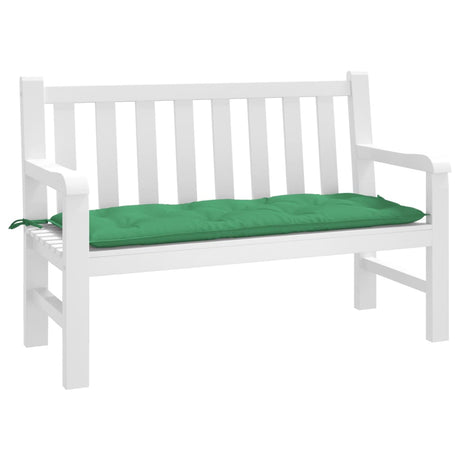 VidaXL Gartenbankauflage 120x50x7 cm Oxford-Stoff grün