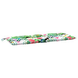 VidaXL Gartenbankauflage 120x50x7 cm Stoff mehrfarbig