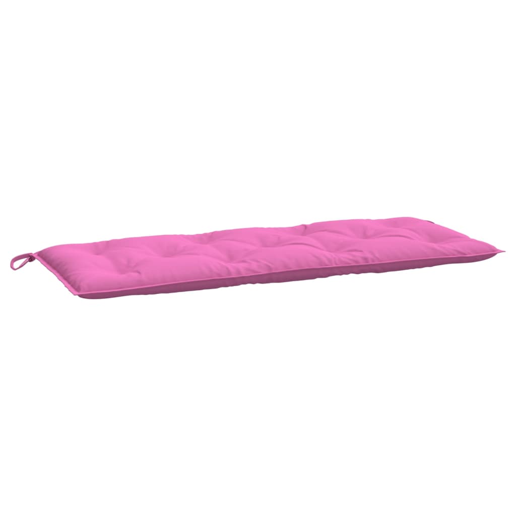 VidaXL Gartenbankauflage 120x50x7 cm Stoff rosa