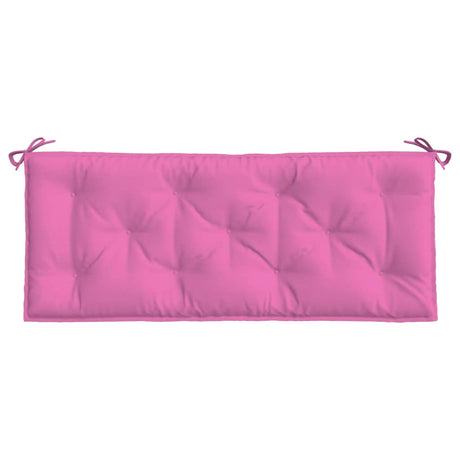 VidaXL Gartenbankauflage 120x50x7 cm Stoff rosa