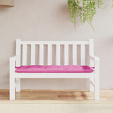 VidaXL Gartenbankauflage 120x50x7 cm Stoff rosa