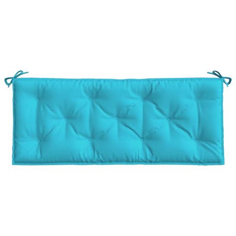 VidaXL Gartenbankauflage 120x50x7 cm Stoff Türkis