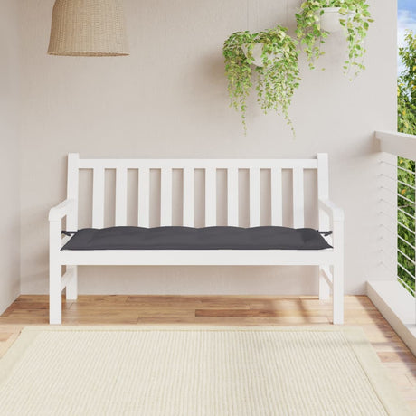 Vidaxx Gartenbankauflage 150x50x7 cm Oxford-Stoff anthrazit
