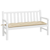 Vidaxl tuinbankkussen 150x50x7 cm oxford stof beige