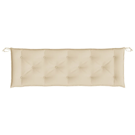 Vidaxl tuinbankkussen 150x50x7 cm oxford stof beige