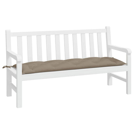 Vidaxx Gartenbankauflage 150x50x7 cm Oxford-Stoff taupe
