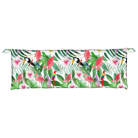 VidaXL Gartenbankauflage 150x50x7 cm Oxford-Stoff mehrfarbig