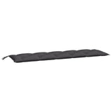 Vidaxx Gartenbankauflage 180x50x7 cm Oxford-Stoff anthrazit