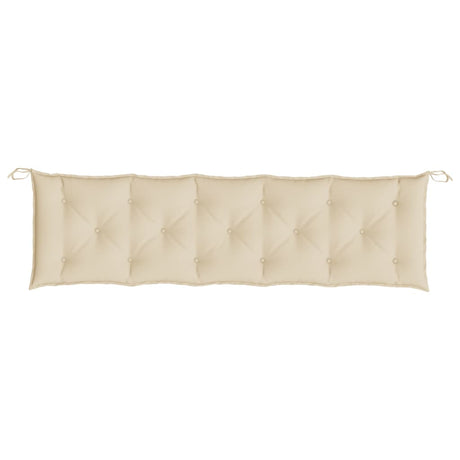 Vidaxl tuinbankkussen 180x50x7 cm oxford stof beige