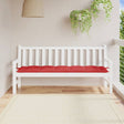 VidaXL Gartenbankauflage 180x50x7 cm Oxford-Stoff rot