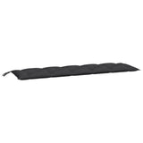 Vidaxx Gartenbankauflage 180x50x7 cm Oxford-Stoff schwarz
