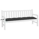 Vidaxx Gartenbankauflage 180x50x7 cm Oxford-Stoff schwarz