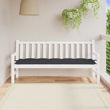 Vidaxx Gartenbankauflage 180x50x7 cm Oxford-Stoff schwarz