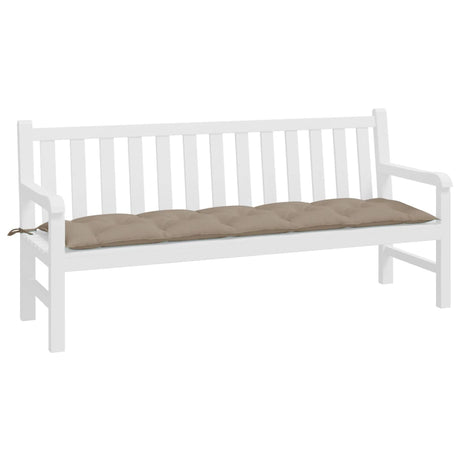 Vidaxx Gartenbankauflage 180x50x7 cm Oxford-Stoff taupe