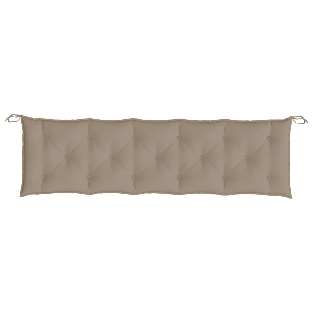 Vidaxx Gartenbankauflage 180x50x7 cm Oxford-Stoff taupe