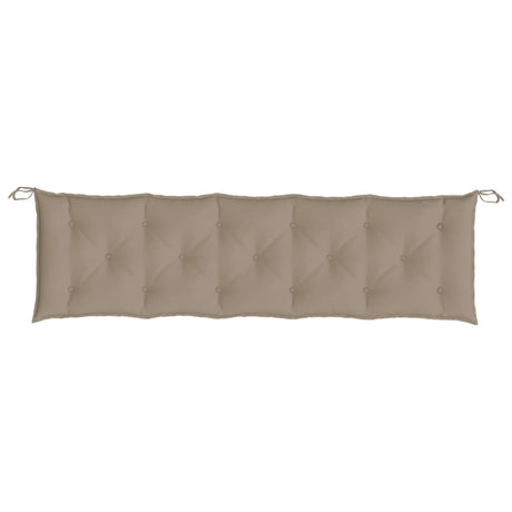 Vidaxx Gartenbankauflage 180x50x7 cm Oxford-Stoff taupe