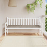 Vidaxx Gartenbankauflage 180x50x7 cm Oxford-Stoff taupe