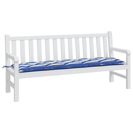 Vidaxx Sofakissen gestreift 180x50x7 cm Stoff gestreift weiß und blau