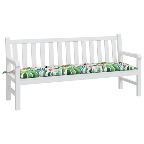 VidaXL Gartenbankauflage 180x50x7 cm Oxford-Stoff mehrfarbig
