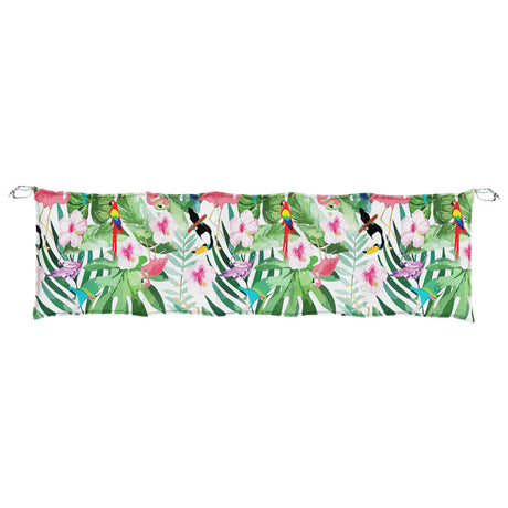 VidaXL Gartenbankauflage 180x50x7 cm Oxford-Stoff mehrfarbig