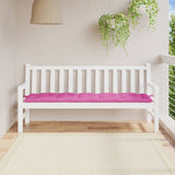Vidaxx Gartenbankauflage 180x50x7 cm Oxford-Stoff rosa