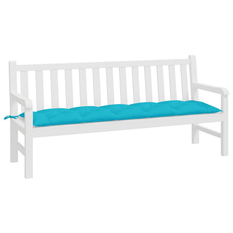 VidaXL Gartenbankauflage 180x50x7 cm Oxford-Stoff türkis