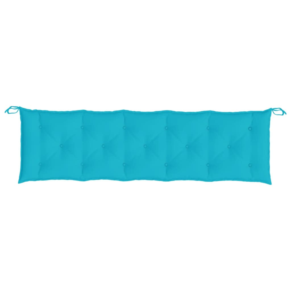 VidaXL Gartenbankauflage 180x50x7 cm Oxford-Stoff türkis