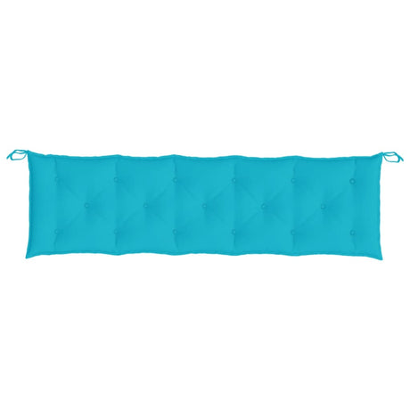 VidaXL Gartenbankauflage 180x50x7 cm Oxford-Stoff türkis