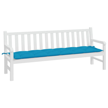 Vidaxx Gartenbankauflage 200x50x7 cm Oxford-Stoff hellblau