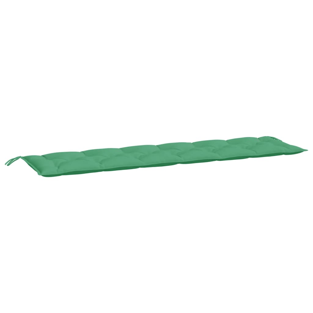 VidaXL Gartenbankauflage 200x50x7 cm Stoff grün